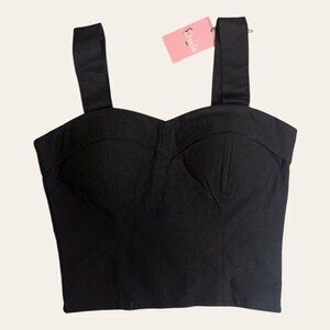NEW Black Top Large